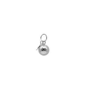 RAF SIMONS SMILEY - Smiley Ball And R Small Earring - SS22 - Silver